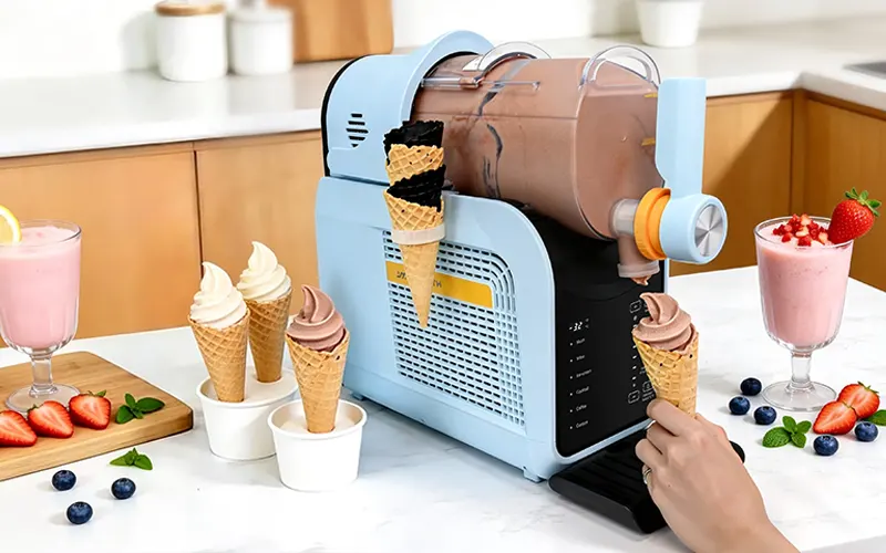 slush and ice cream maker