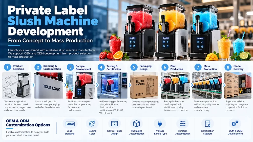 Private Label Slush Machine